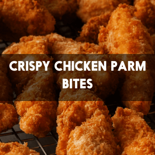 Crispy Chicken Parm Bites (Heat and Serve)